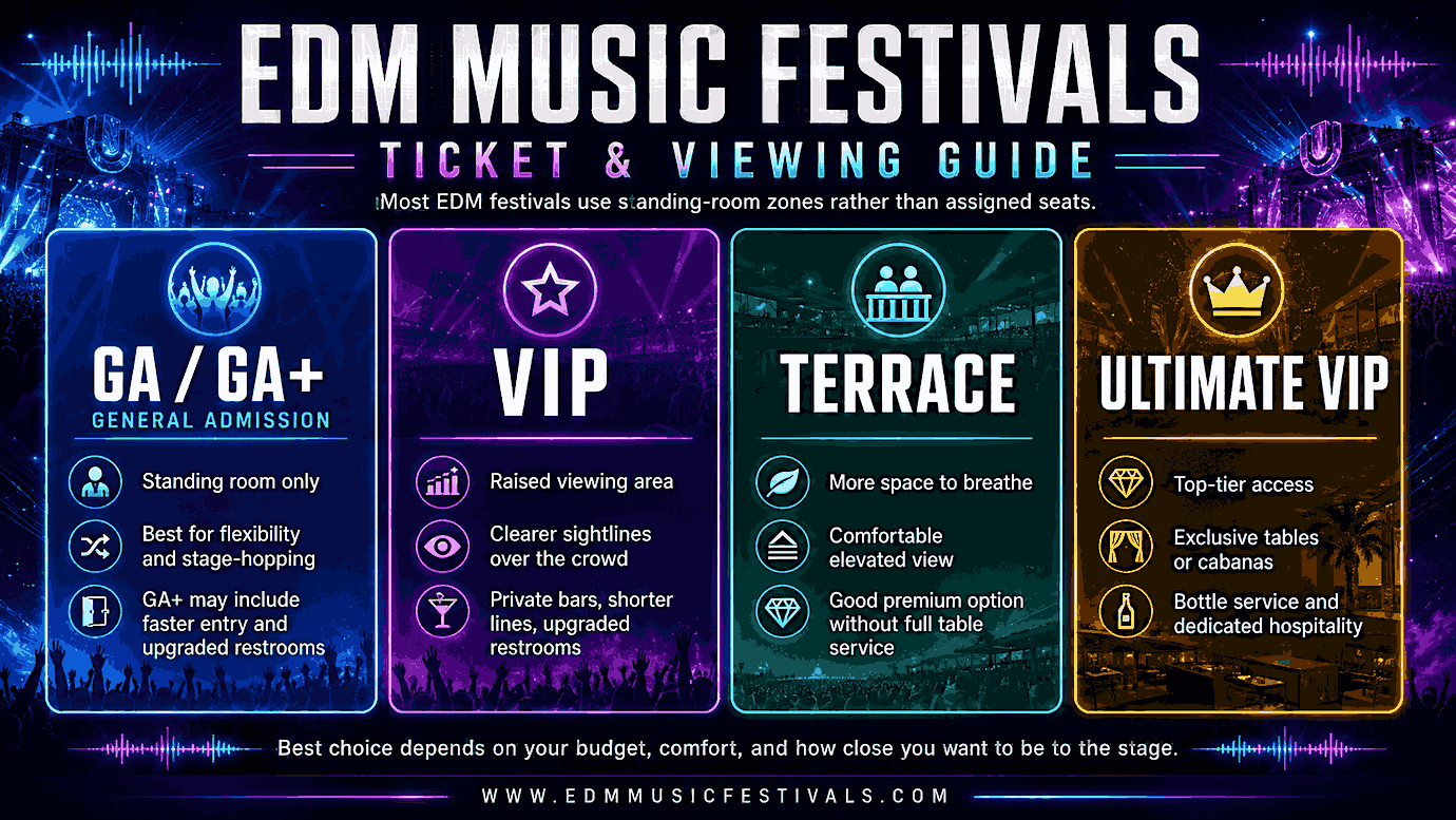 EDM Festival Ticket & Viewing Guide